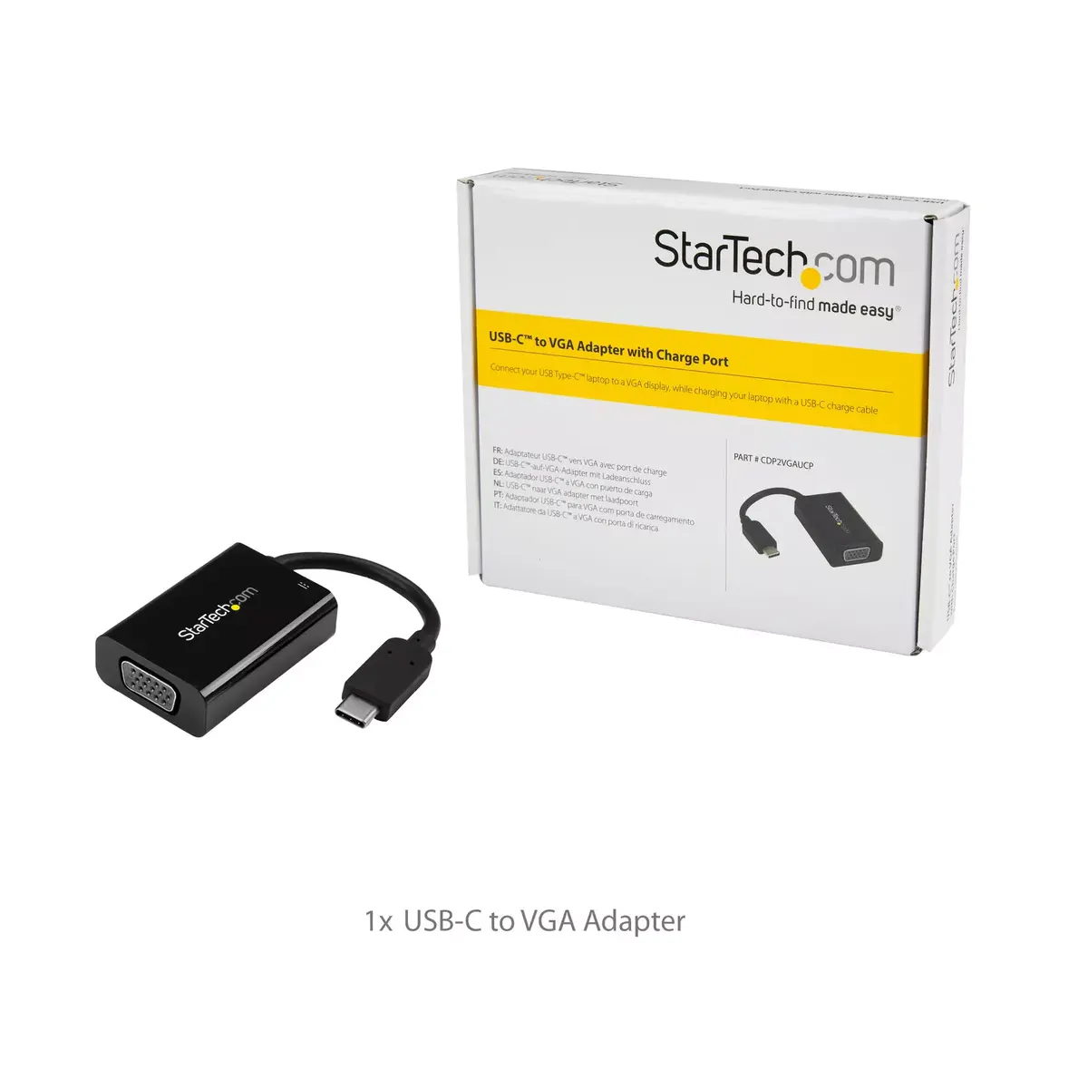 USB C to VGA Adapter StarTech.com CDP2VGAUCP Photo 12