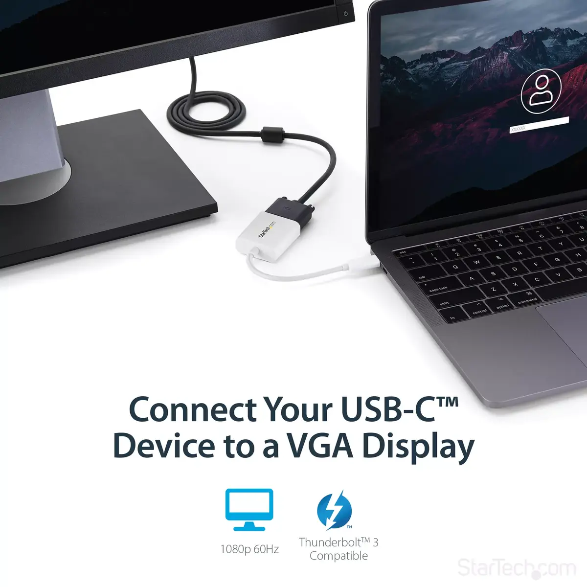 USB-C uz VGA adapteris StarTech.com CDP2VGAW Photo 3