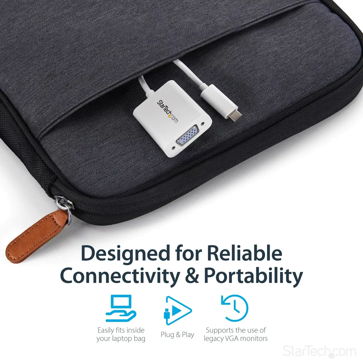 USB-C uz VGA adapteris StarTech.com CDP2VGAW Photo 4