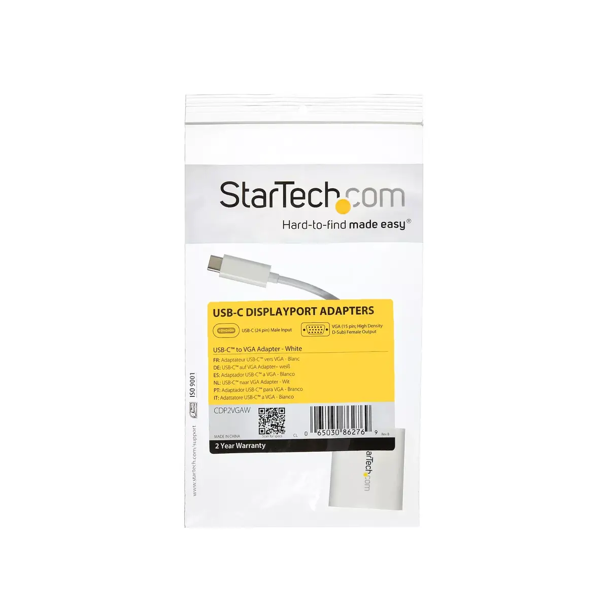 USB-C uz VGA adapteris StarTech.com CDP2VGAW Photo 15