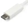 Адаптер StarTech.com USB-C в VGA CDP2VGAW Белый Photo 8