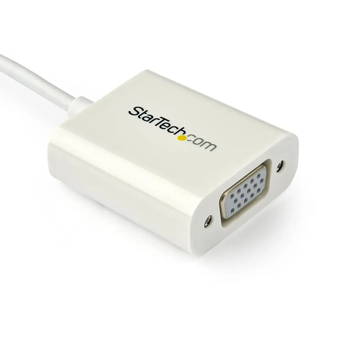 Адаптер StarTech.com USB-C в VGA CDP2VGAW Белый Photo 9