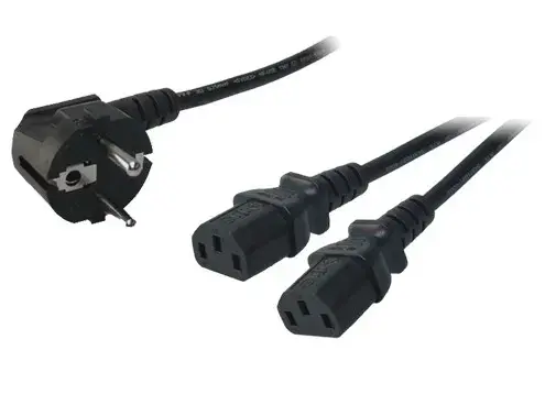 LogiLink 1.5m strāvas sadalītāja kabelis