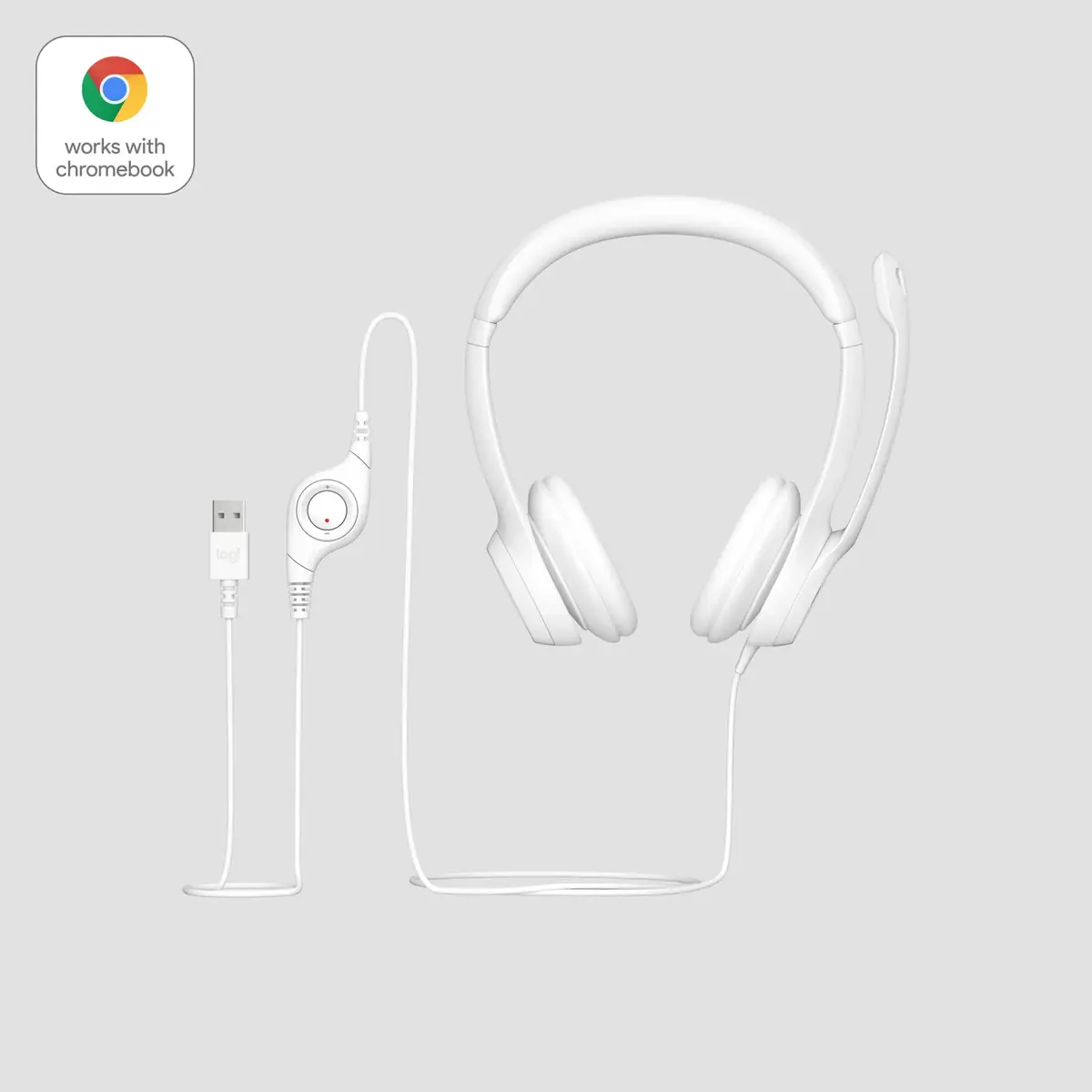 Наушники Logitech H390 USB Computer Headset Photo 6