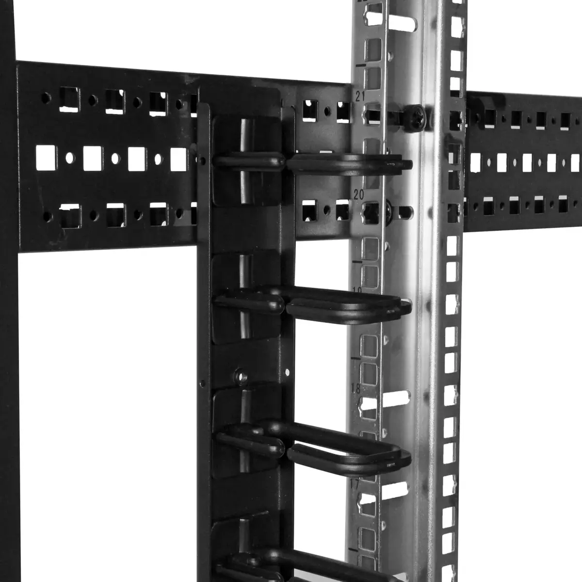 Kabeļu pārvaldības panelis StarTech.com Vertikālais organizators 0U 2.8ft Photo 6