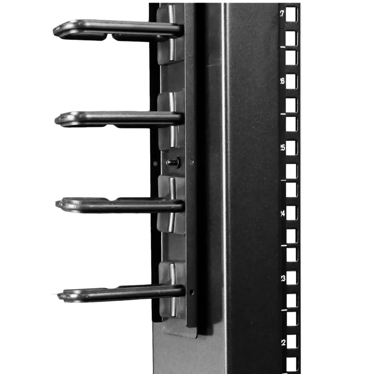 Kabeļu pārvaldības panelis StarTech.com Vertikālais organizators 0U 2.8ft Photo 8