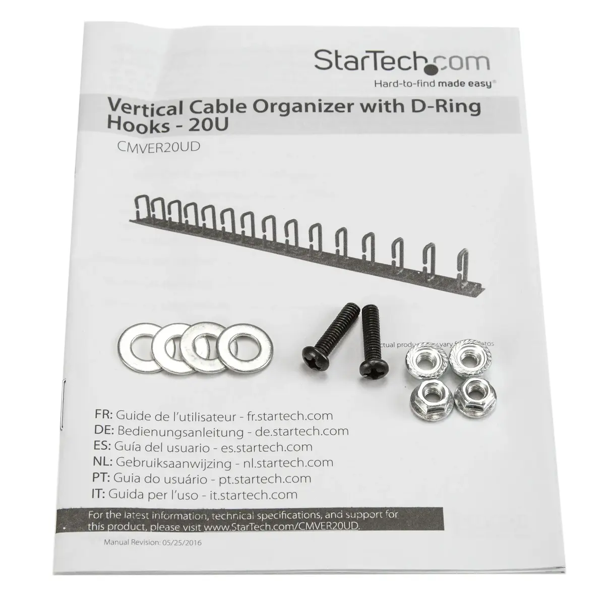 StarTech.com Vertical Cable Organizer CMVER20UD Photo 10