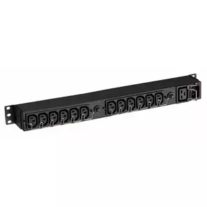 Eaton EFLX12I energosadales vienība, PDU 13 Maiņstrāvas izvade (-s) 1U Melns