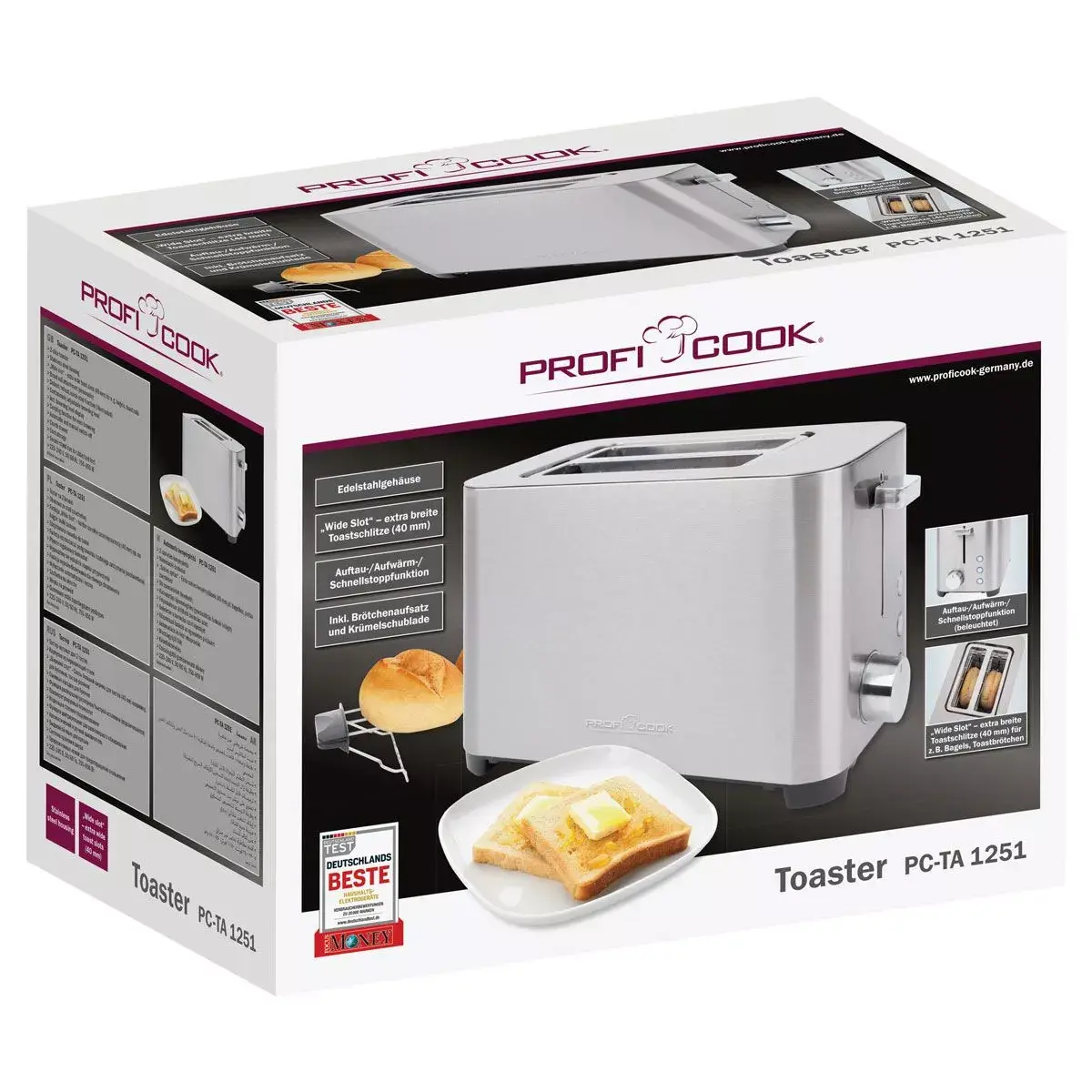 Toasters ProfiCook PC-TA 1251 Photo 6