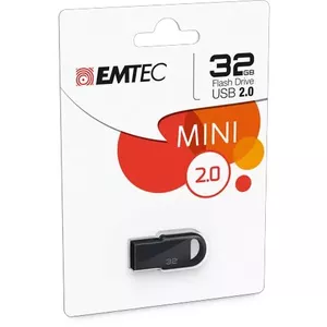 Emtec D250 Mini USB zibatmiņa 32 GB USB Type-A 2.0 Melns