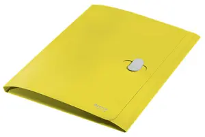 Leitz Recycle 3-Flap Folder A4 Polypropylene PP Yellow