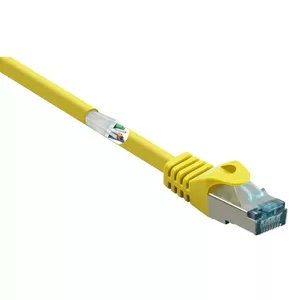 Networking cable Renkforce RF-5224644 Cat6a S/FTP (S-STP) RJ-45 to RJ-45 0.5 m Yellow