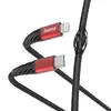 Hama Extreme Lightning uz USB C kabelis 1.5m Photo 2
