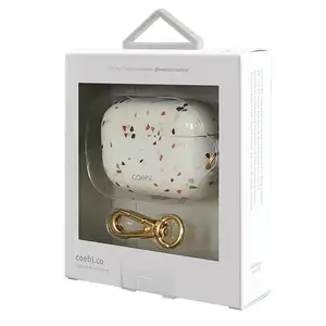 Aizsargapvalks AirPods Pro no Uniq — Coehl Terrazzo balts natural