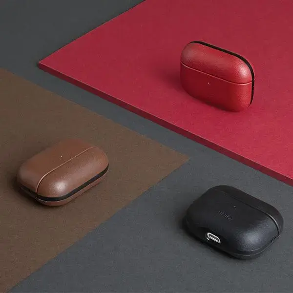 Uniq Terra кожаный чехол для AirPods Pro Photo 2