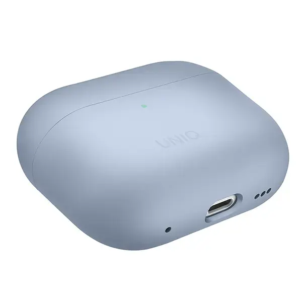 Силиконовый чехол Uniq Lino для AirPods Pro 2 — Arctic Blue Photo 6