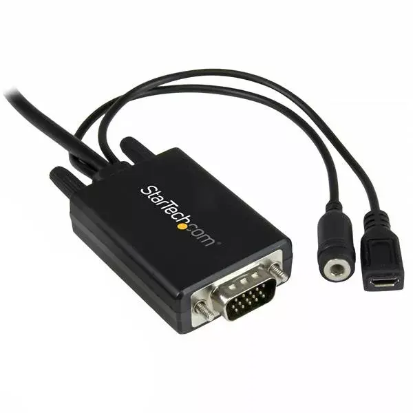 DisplayPort to VGA Adapter Cable StarTech DP2VGAAMM2M Photo 3