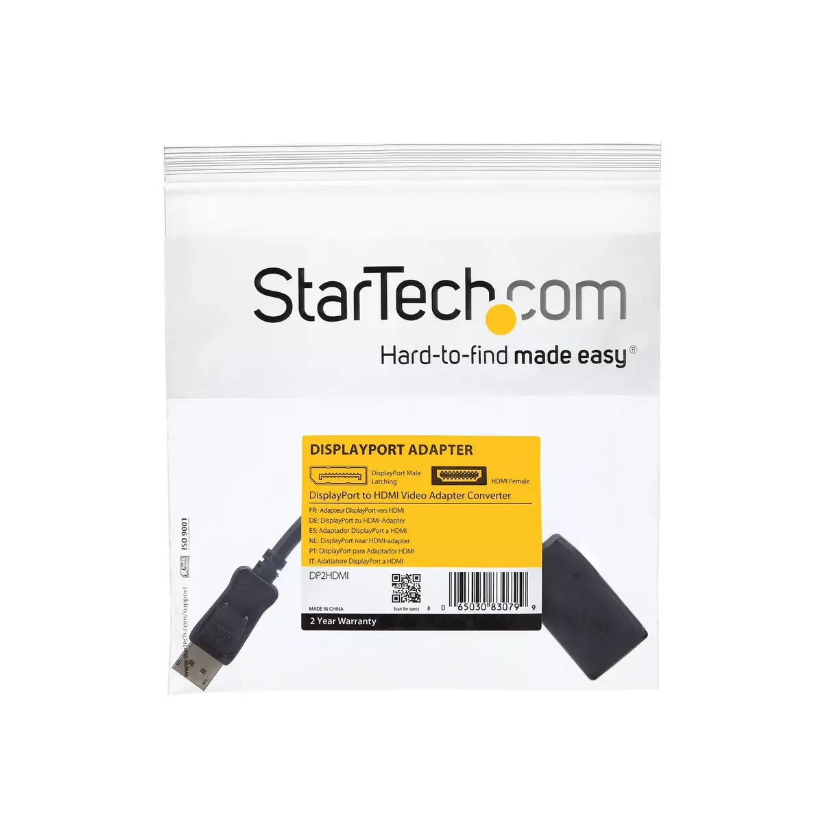 Адаптер DisplayPort на HDMI StarTech DP2HDMI Photo 6