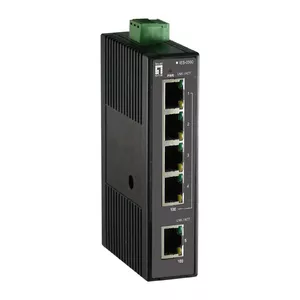 Unmanaged Switch LevelOne 5-Port Fast Ethernet Industrial Switch