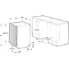 Gorenje GV520E10S iebūvējamā trauku mašīna 45 cm Photo 5