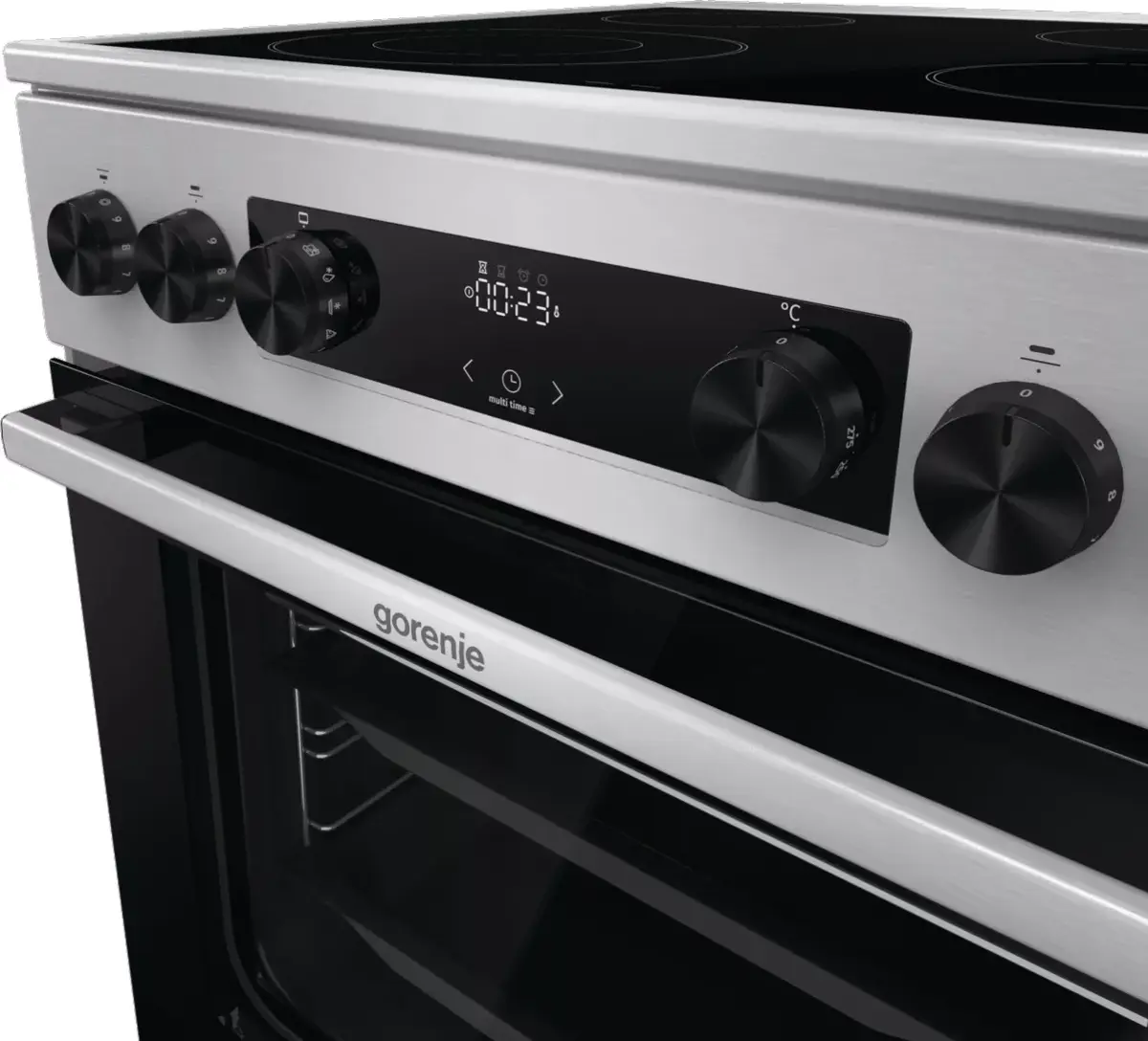 Gorenje GECS6C70XC напольная электрическая плита Photo 13