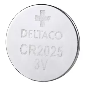Vienreizējā baterija Deltaco ULT-CR2025-1P Litija CR2025 2 cm