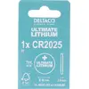 Vienreizējā baterija Deltaco ULT-CR2025-1P Photo 2
