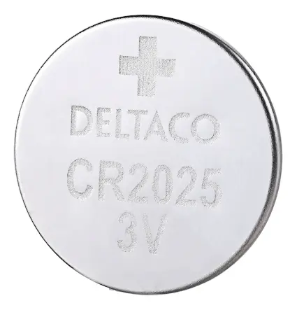 DELTACO ULT-CR2025-1P Vienreizlietojama litija pogas baterija