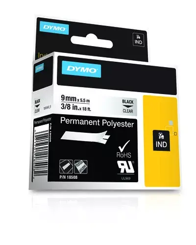 Etiķešu lente DYMO IND Permanent Polyester Photo 3