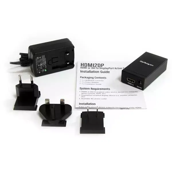 Активный видеоконвертер StarTech.com HDMI или DVI в DisplayPort Photo 4