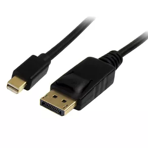 StarTech.com MDP2DPMM1M DisplayPort кабель 1 m Mini DisplayPort Черный