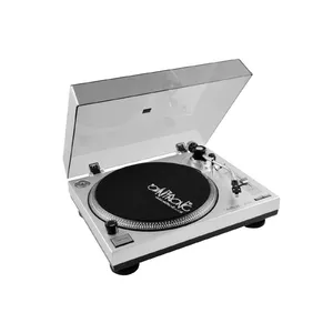 Belt-drive DJ turntable Omnitronic BD-1350 Silver