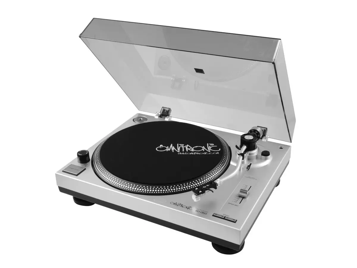 Belt-drive DJ turntable Omnitronic BD-1350 Photo 2