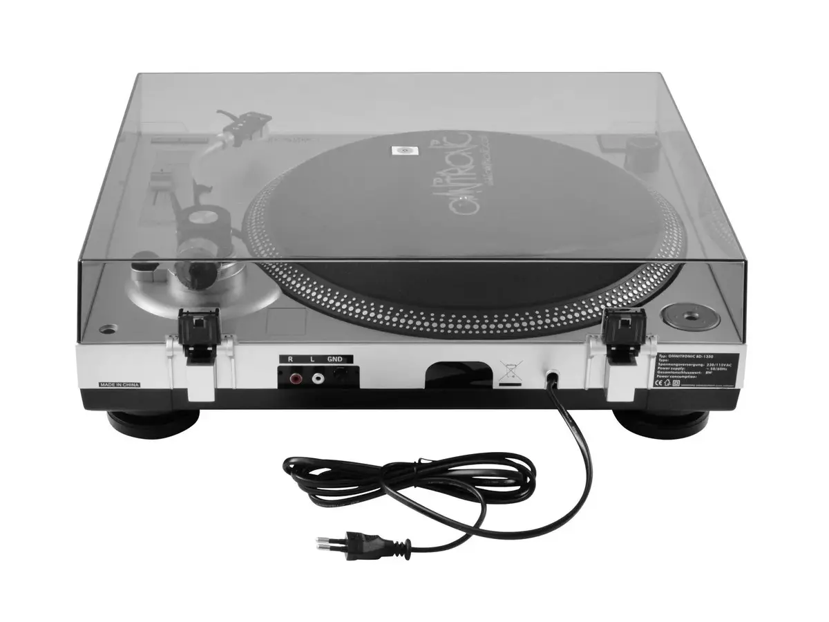 Belt-drive DJ turntable Omnitronic BD-1350 Photo 5