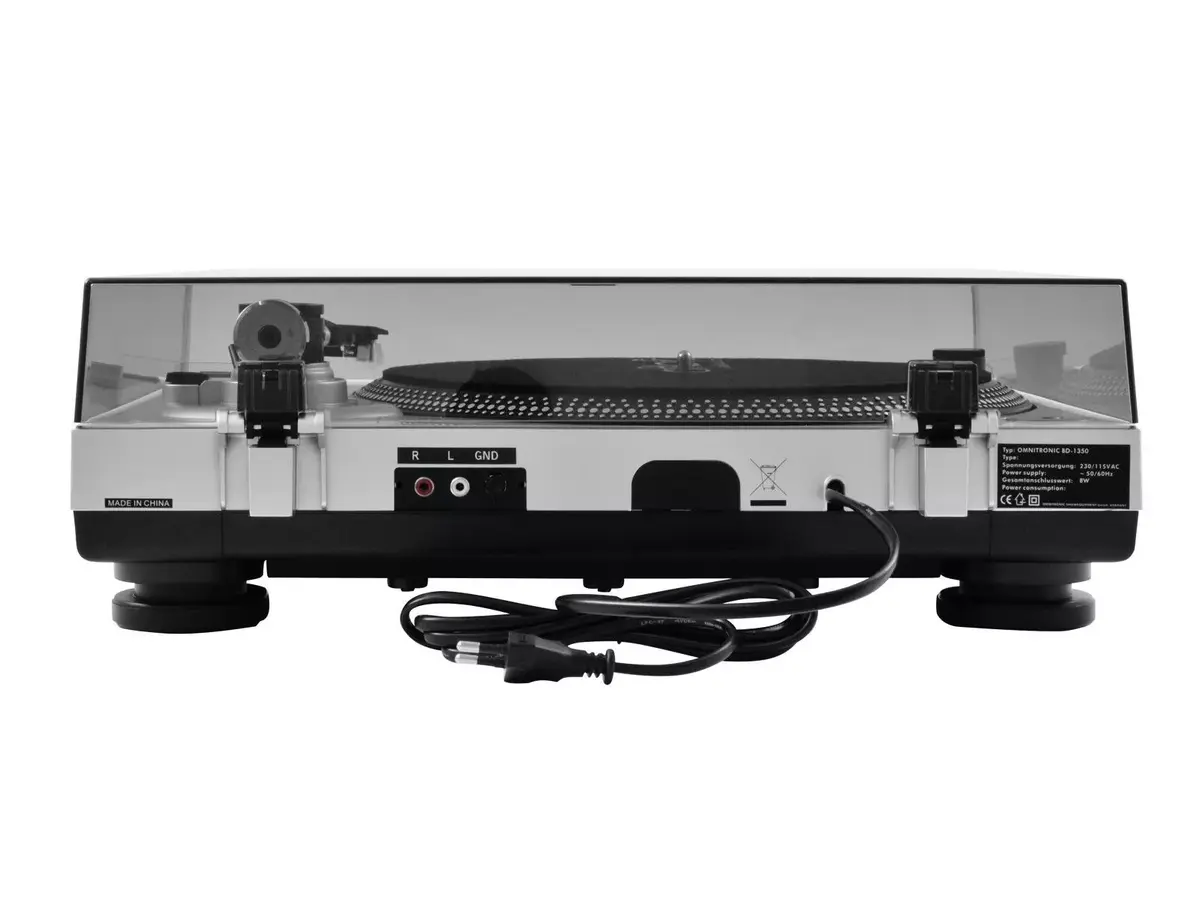 Belt-drive DJ turntable Omnitronic BD-1350 Photo 6