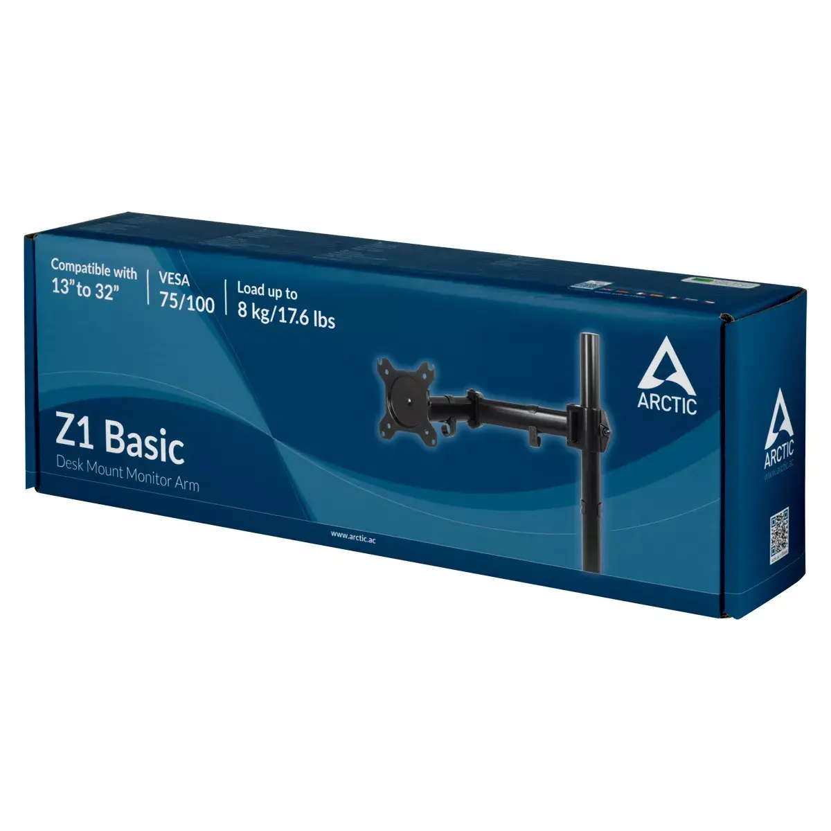 Galda stiprinājums monitoram Arctic Z1 Basic Photo 8