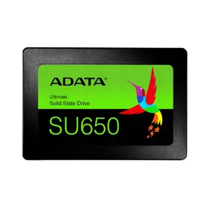 2.5" SATA III SSD ADATA SU650 1 TB — 520 MB/s read, 450 MB/s write, 3D NAND, 2.5-inch