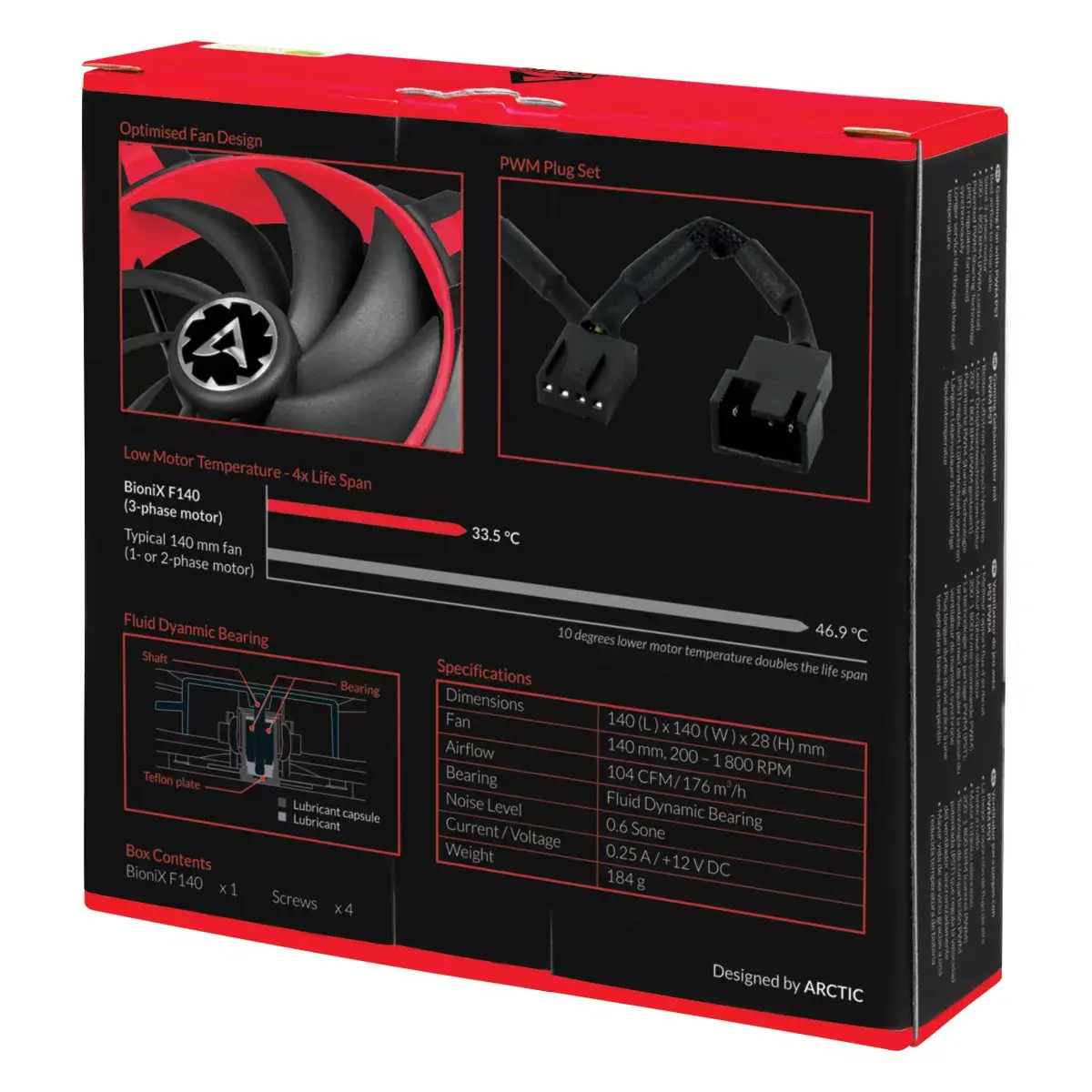 Arctic BioniX F140 PWM PST — 140 mm ventilators Photo 6
