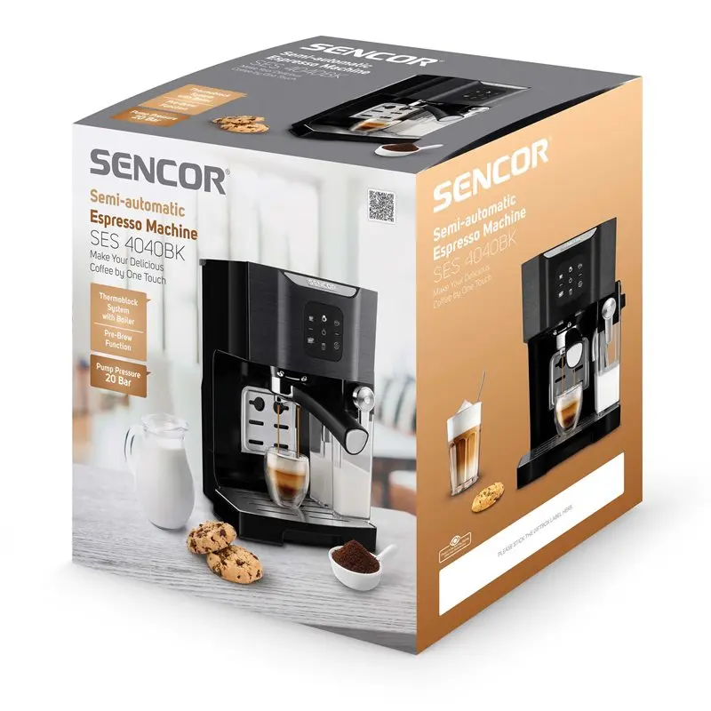 Espresso machine Sencor 1.5L SES4040BK Photo 27