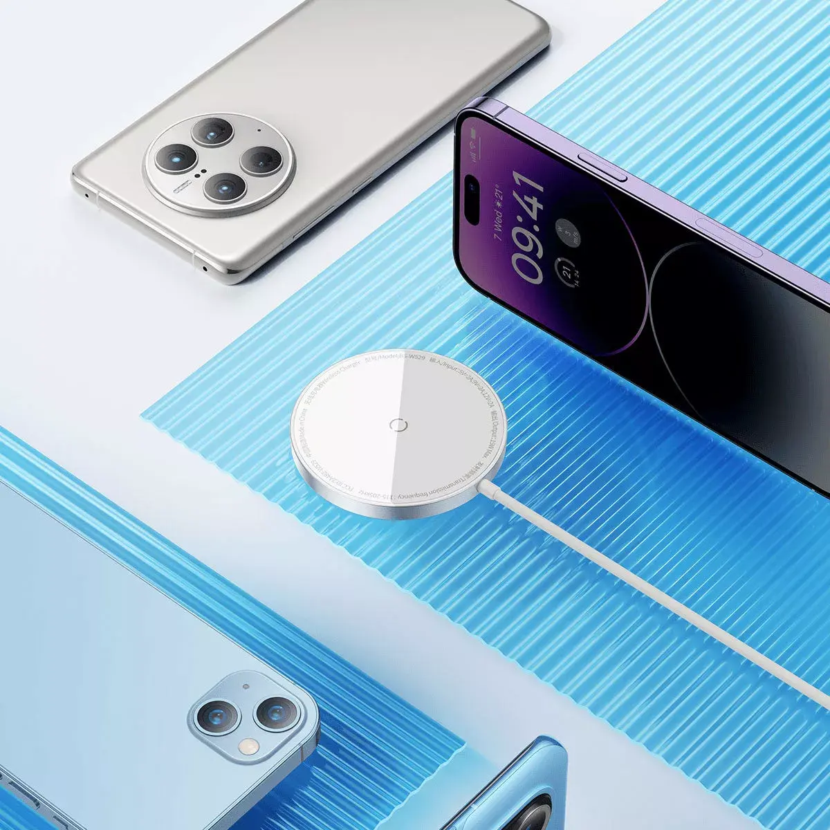 Baseus Simple Mini3 магнитное беспроводное зарядное 15 Вт Photo 7