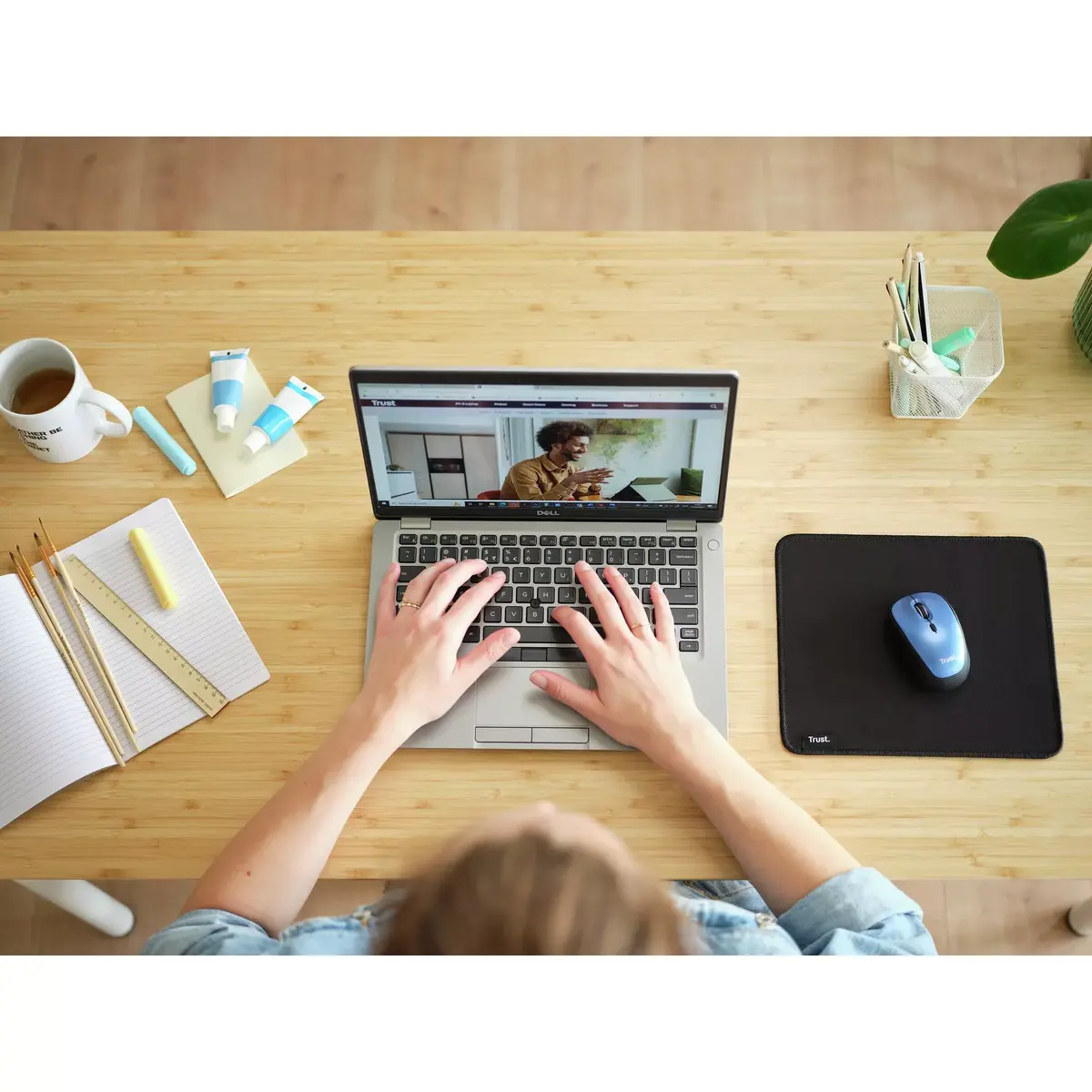 Mouse Pad Trust Boye Black Photo 4
