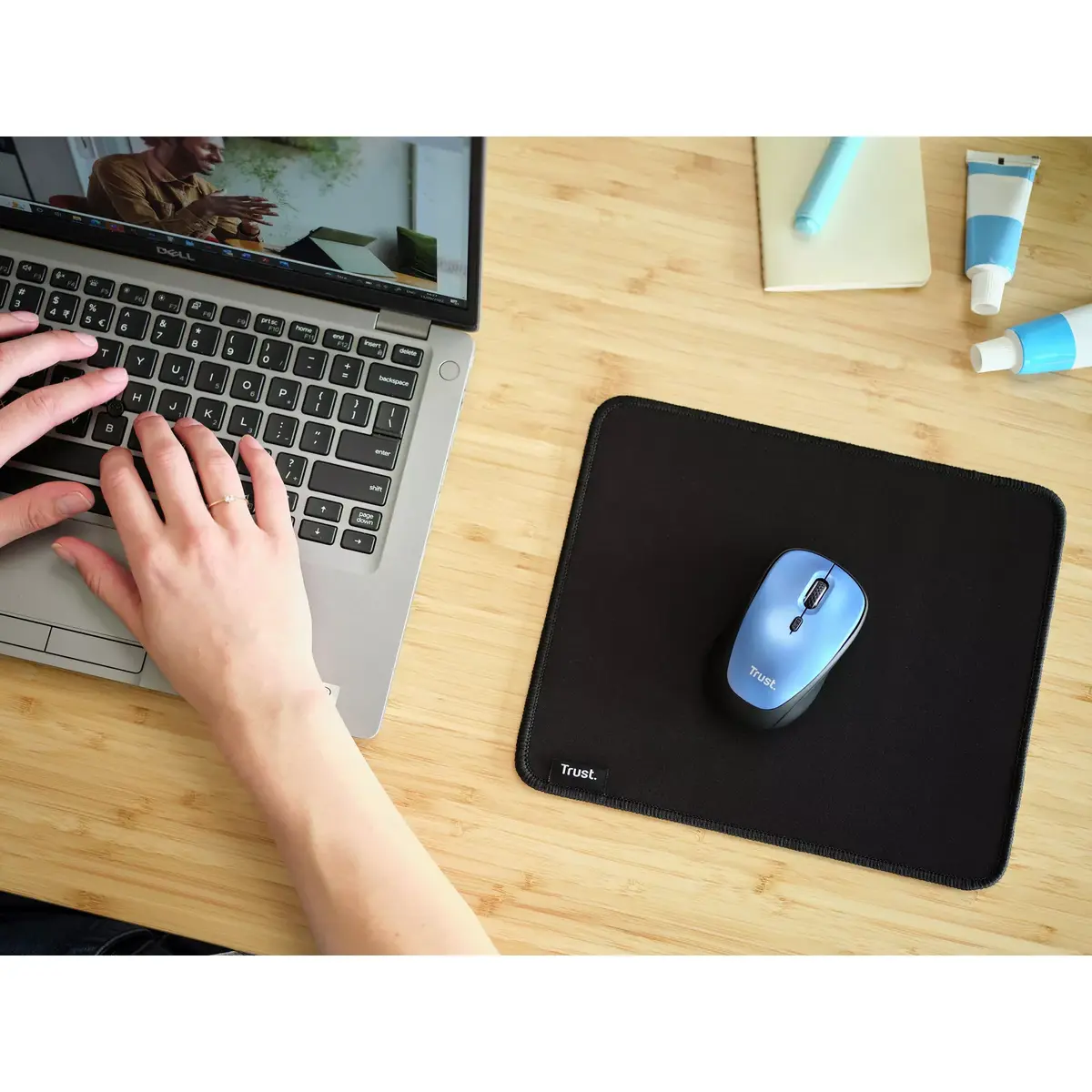 Mouse Pad Trust Boye Black Photo 5