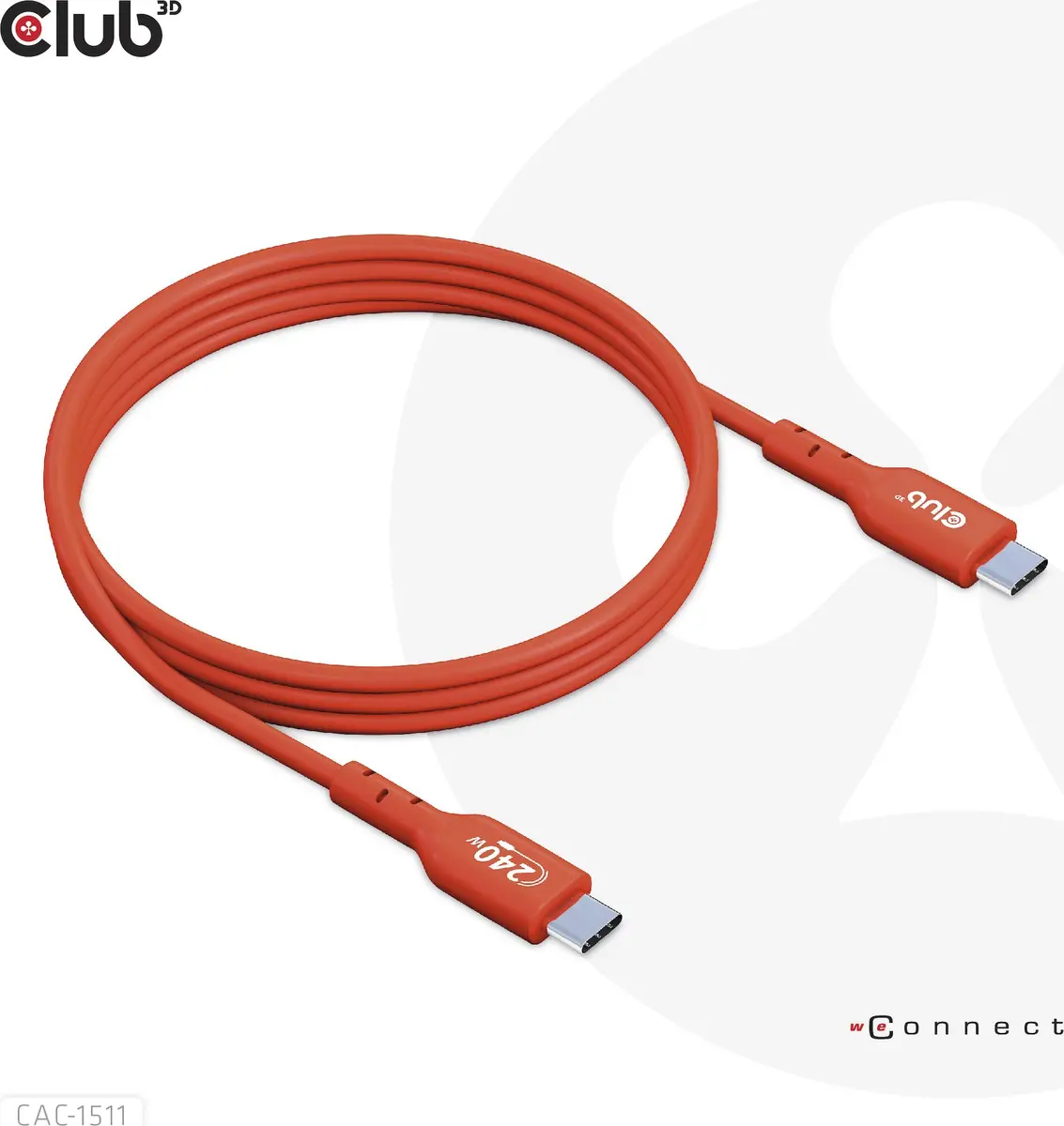Club 3D CAC-1515 USB-C uz USB-C
