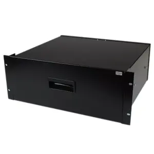 Rack shelf StarTech.com 4U Black Steel Storage Drawer