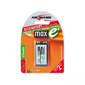 Аккумулятор Ansmann 2500mAh AA maxE plus E-Block Nickel-Metal Hydride NiMH