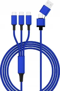USB-C cable Smrter Hydra TRIO 120cm OTG Blue — Smrter, 120 cm, OTG, USB-C
