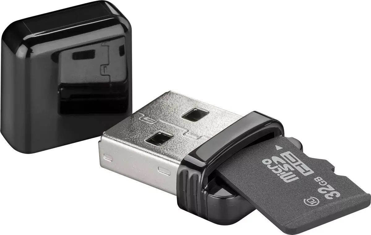 USB-A 2.0 kartes lasītājs 38656 Photo 2