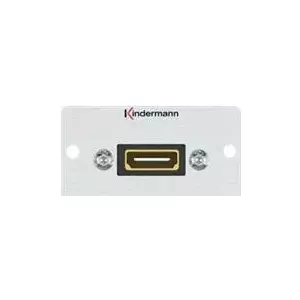 HDMI pagarinātājs Kindermann 7444000715 — 15 m aktīvs optiskais kabelis, atbalsta 4K 60Hz