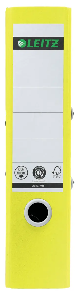LEITZ 180° Recycle Lever Arch File A4 Yellow Photo 2