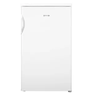 Brīvi stāvošais ledusskapis Gorenje R492PW — 133 l, balts, apgriežamas durvis, LED apgaismojums, rotācijas vadība